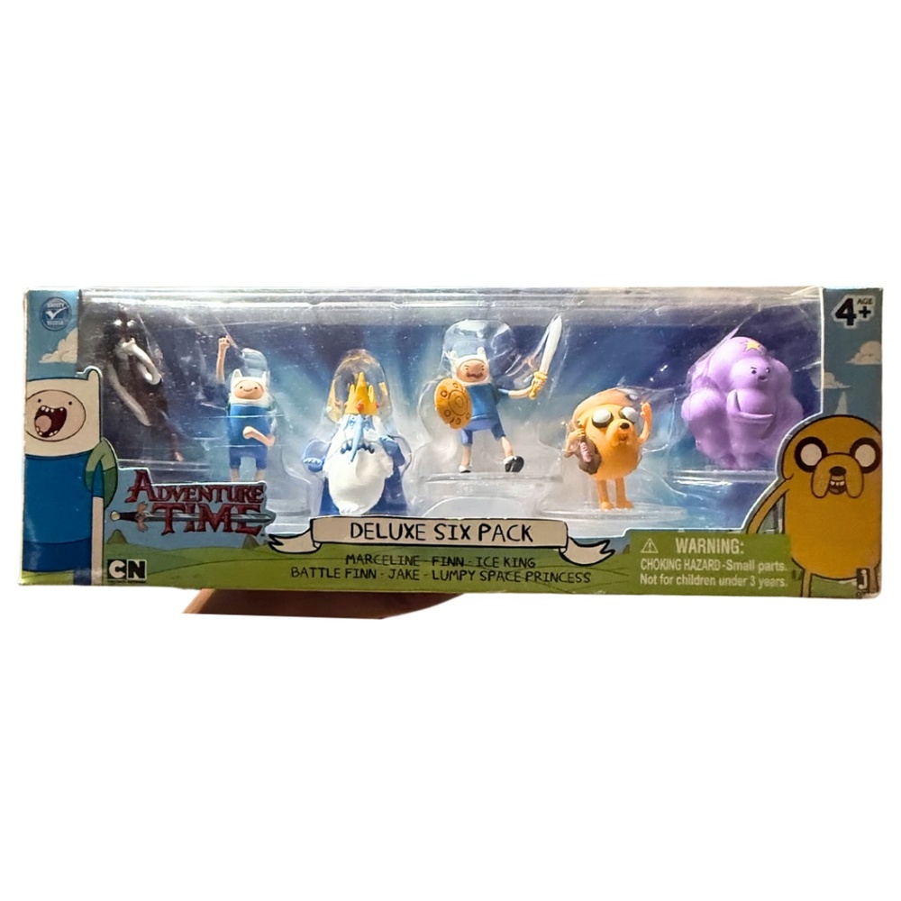 Adventure Time 2″ Mini Figure 6‑Pack by Jazwares – New in Box – Complete Set
